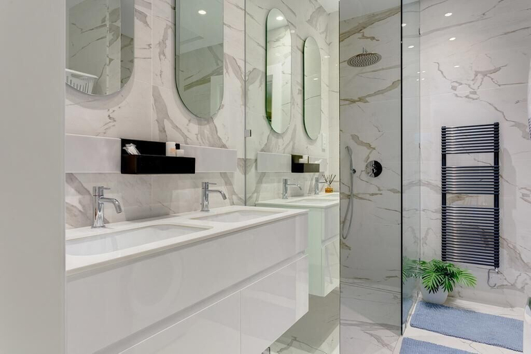 Bathroom, Stunning Apt Sea Views in Tigne Point, With Pool