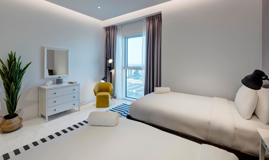 Bedroom 3, 5B-1JBR-3703 by bnbme homes, Dubai