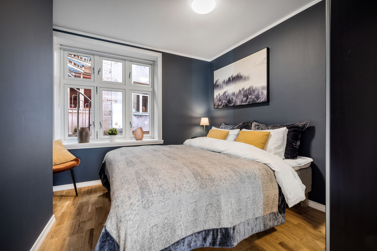 Bedroom 3, Dragesmauet Apartments, Bergen