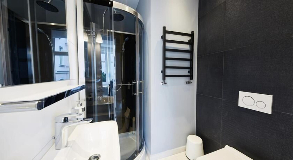 Bathroom, Victus Apartamenty - Delux 1, Sopot