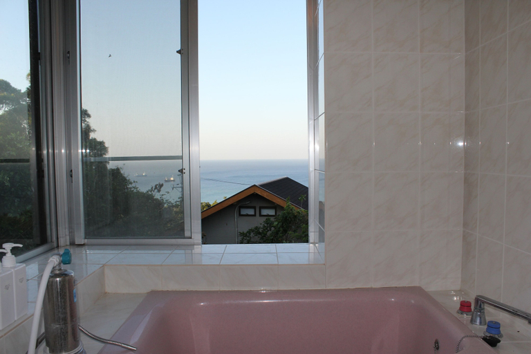 Bathroom 4, PANORAMA Ocean View Cottage, Motobu