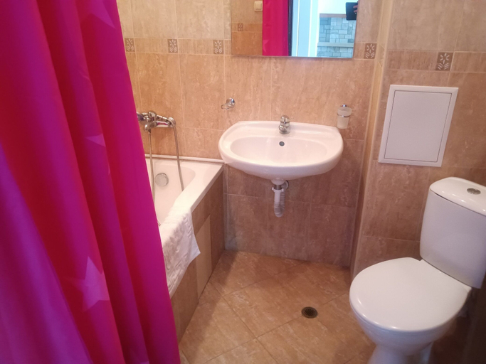 Bathroom 4, Edelweiss Inn Aparthotel, Bansko