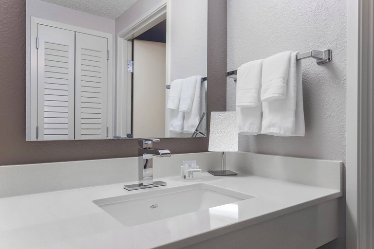 Bathroom 4, Courtyard by Marriott Tampa Brandon, Hillsborough