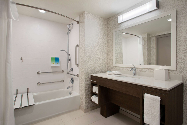 Bathroom 4, Home2 Suites by Hilton Lewes Rehoboth Beach, Sussex