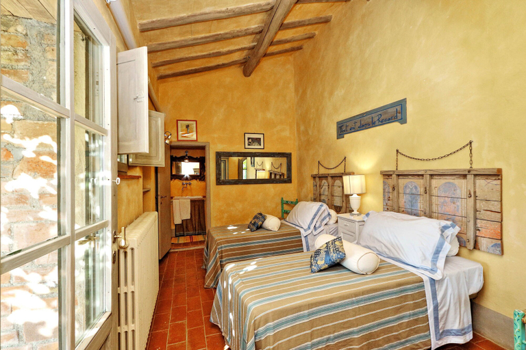 Bedroom 3, Luxury Privacy in the Heart of Tuscany, Siena