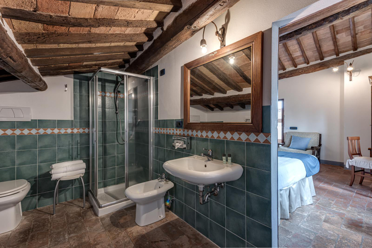 Bathroom 4, Borgo San Quirico d'Orcia B&B - Capitano Collection - Albergo diffuso, Siena