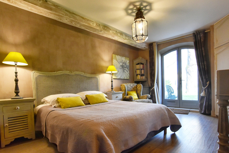 Bedroom 4, Domaine de Ginouilhac, Gironde