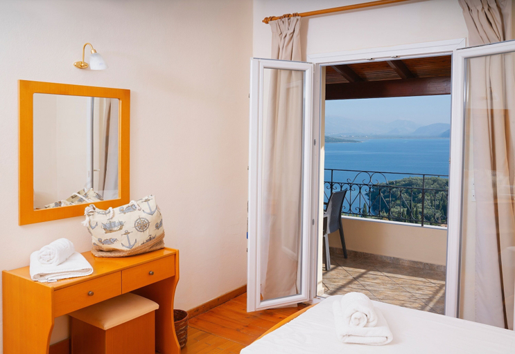 Bedroom 3, Villa Vasso Sea View Residences, Kerasia, Corfu, Ionian Islands