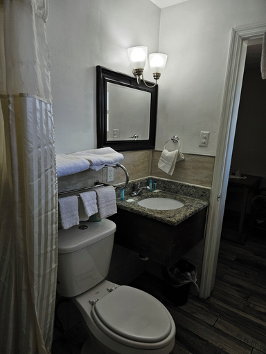 Bathroom 3, Three Oaks Motel, Brevard