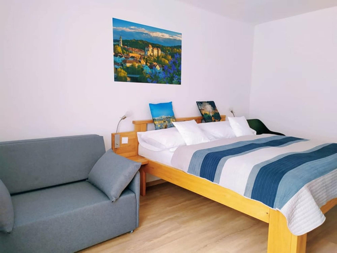 Bedroom 3, Hotel Garni Villa Areka, Český Krumlov