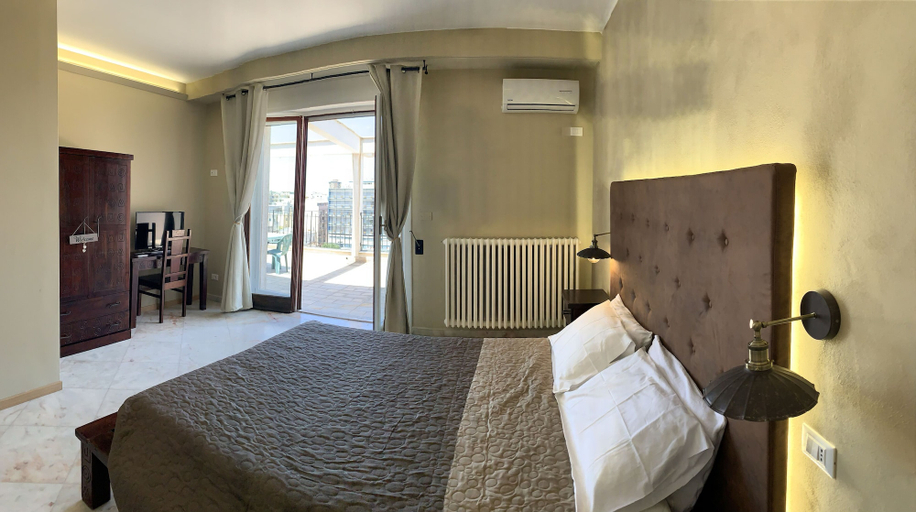 Bedroom 3, L'Attico di Piazza Mazzini Rooms, Lecce