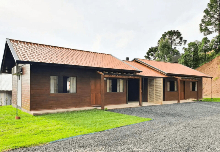 Exterior & Views 2, Casa Completa | 2 Suítes + Jardim com Fogo de Chão, Urubici