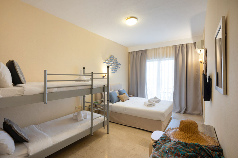 Bedroom 4, Aurora Beach Hotel, Ionian Islands