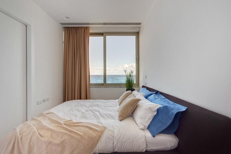 Bedroom, Stunning Apt Sea Views in Tigne Point, With Pool