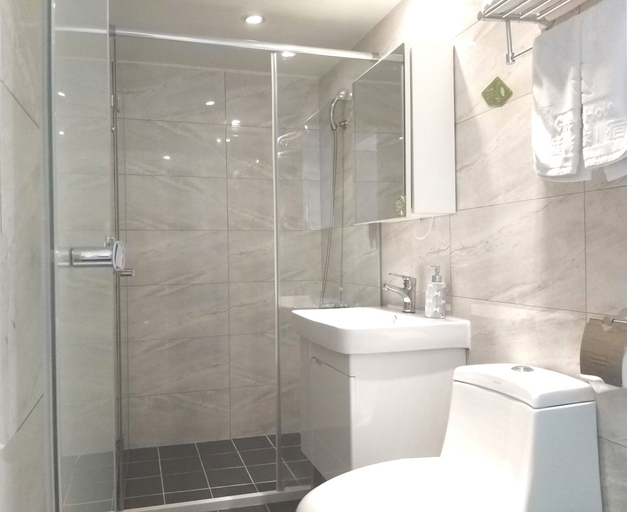 Bathroom 5, Green Hotel - Fengjia, Taichung