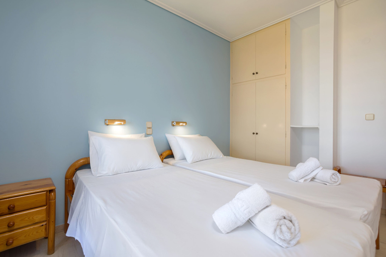 Bedroom 4, Vallia's Apartments, Ionian Islands