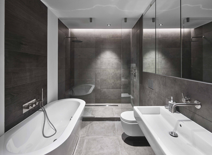 Bathroom 3, The Eight Apartments Shoreditch, London