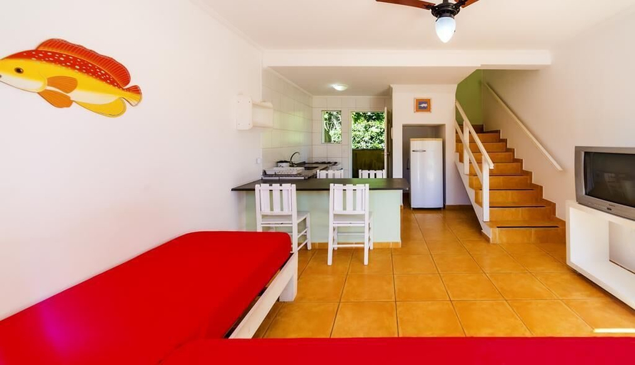 Bedroom 2, Flat Portal do Sol, Ubatuba