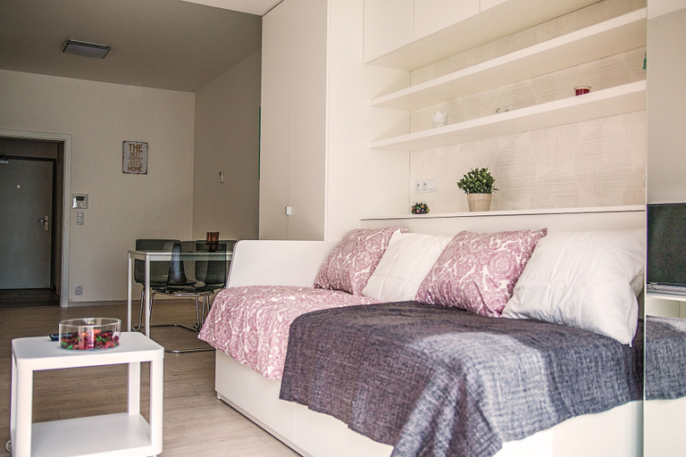 Bedroom 2, Trinity Residence, Praha 7