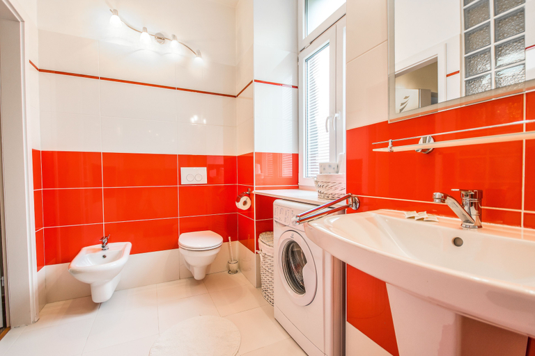 Bathroom 4, City Lights Apartments - Bosacka, Kraków City