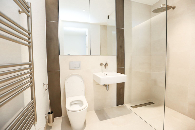Bathroom 3, The Eight Apartments Shoreditch, London
