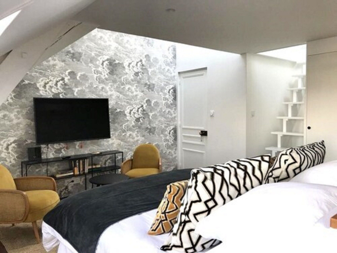 Bedroom 5, Villa du Cèdre, Calvados