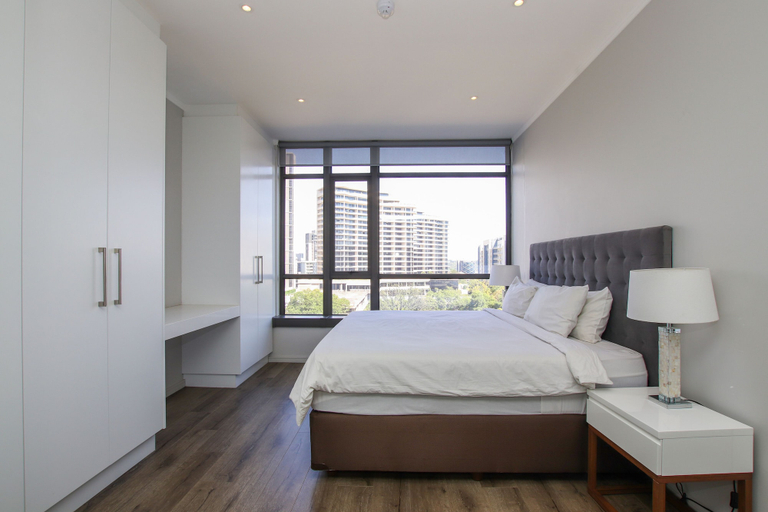 Bedroom 2, Sandton Smart Apartment Ten, City of Johannesburg