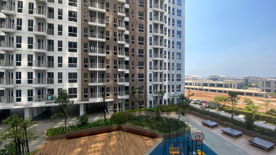 Exterior & Views, Cozy Studio at 7th Floor Tokyo Riverside PIK 2 Apartment By Travelio, Tangerang