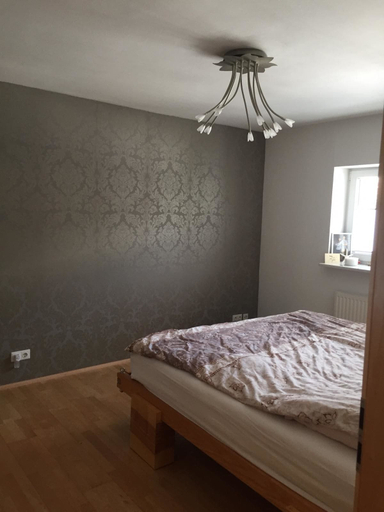 Bedroom, Apartment mit Terrasse in Oberhausen, Oberhausen