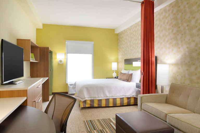 Bedroom 2, Home2 Suites by Hilton Charlotte Airport, Mecklenburg