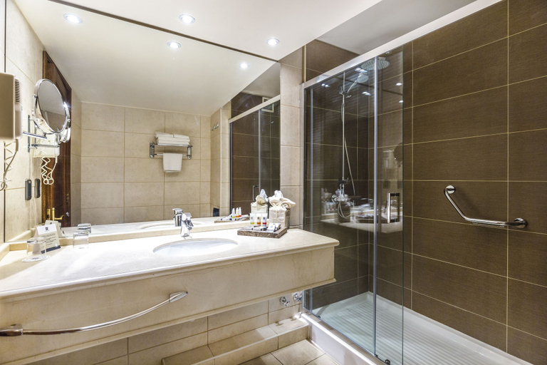 Bathroom 5, Hotel Plaza El Bosque Ebro, Santiago