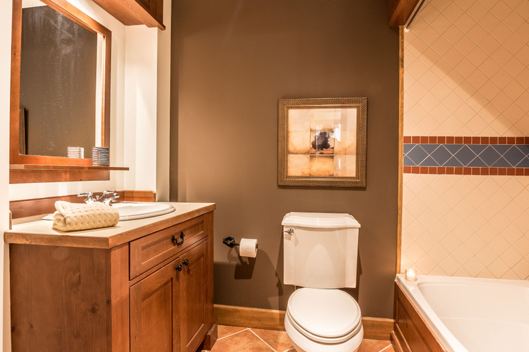 Bathroom 3, Equinoxe by Tremblant Platinum, Les Laurentides