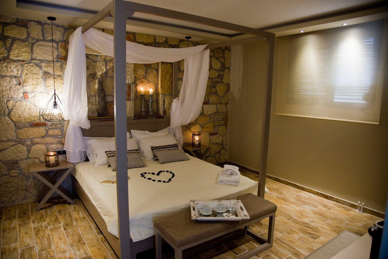 Bedroom 3, Five Senses Luxury Villas, Central Macedonia