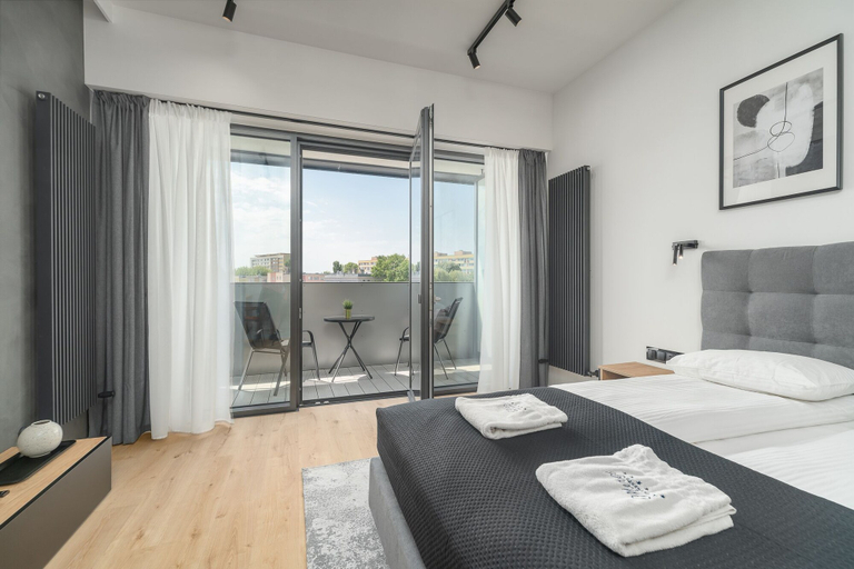 Bedroom 2, MARGI Ether Apartment, Szczecin