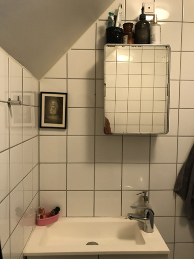 Bathroom, Central apartment, Copenhagen