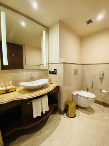Bathroom 5, Seven Seas Hotel, Delhi