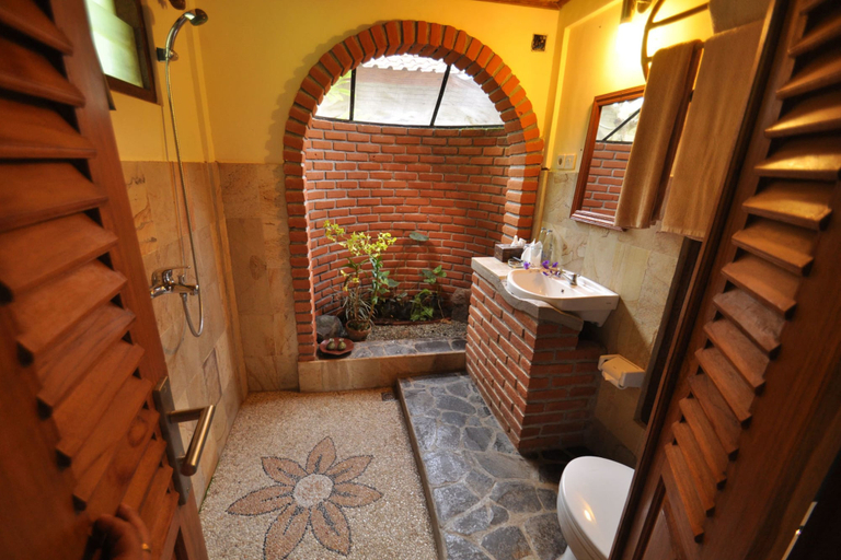Bathroom 4, Puri Lumbung Cottages, Restaurant & Spa Munduk, Buleleng
