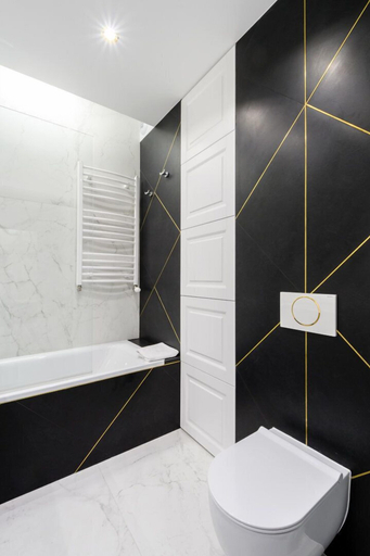 Bathroom 4, Frey Homes Siedmiogrodzka Apartments, Warsaw
