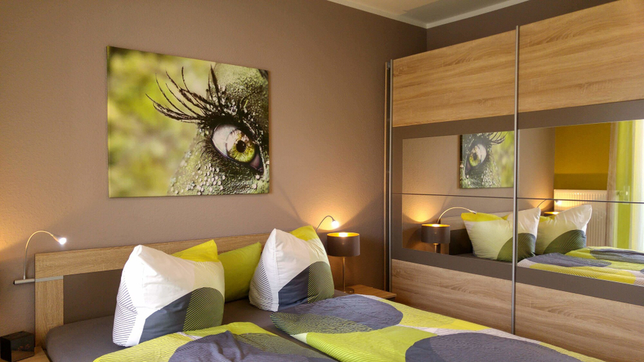 Bedroom 3, gapart - Apartments mit Küche, Leipzig