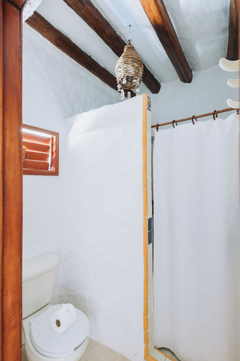 Bathroom 4, Hotel Casa Bárbara Holbox, Lázaro Cárdenas
