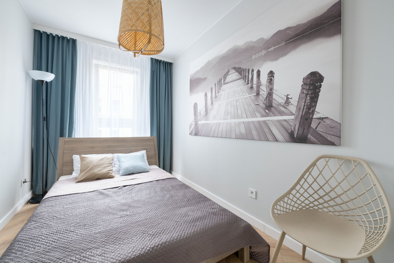 Bedroom 3, HappyStay Comfort Apartment By the Beach, Gdańsk City
