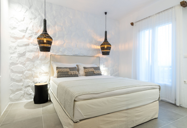 Bedroom 3, Dolphin Kastraki Studios, South Aegean