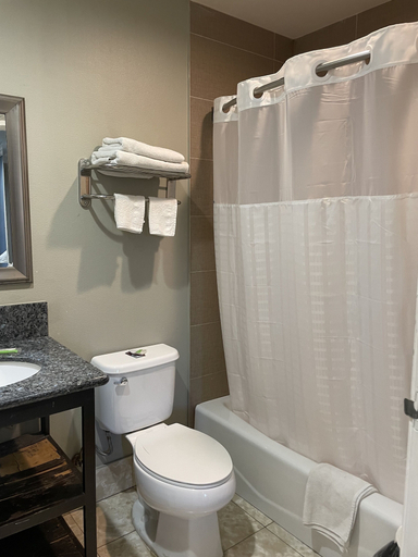 Bathroom 3, Villa Inn & Suites, Los Angeles