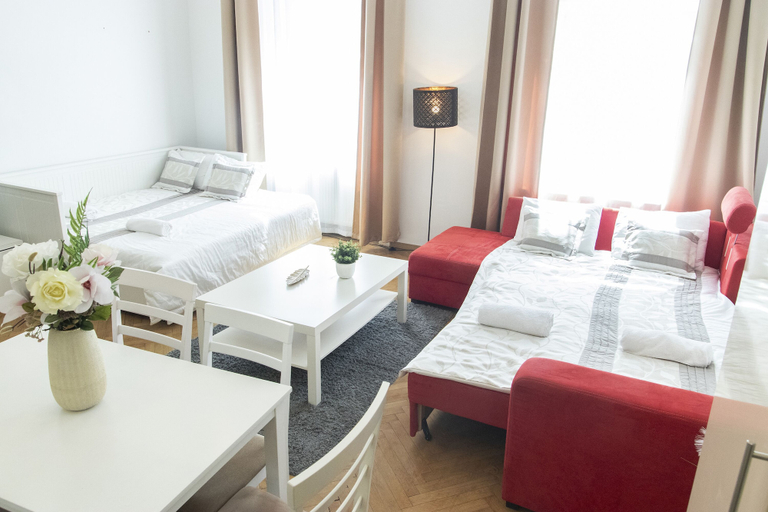 Bedroom 3, Real Apartments Revay, Budapesti