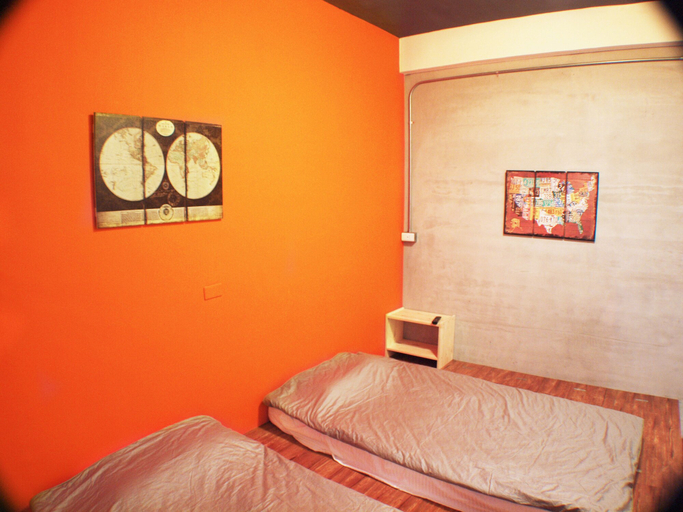 Bedroom 3, Knock Knock Hostel, Kaohsiung
