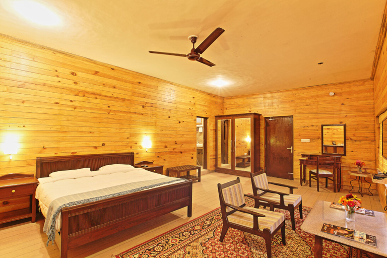 Bedroom 1, Cedar Lodge by Aahma, Nainital