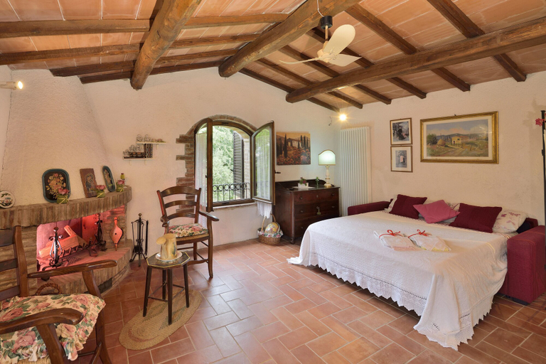 Bedroom 2, La Murata, Siena