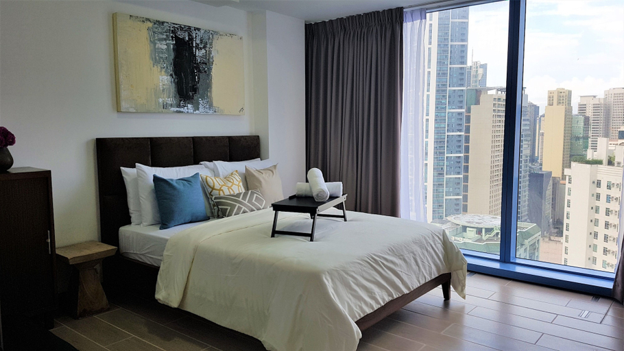 Bedroom, Three Central, Makati City