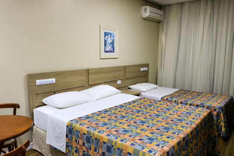 Bedroom 3, Jandaia Hotel Campo Grande, Campo Grande
