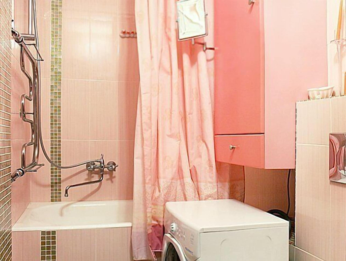Bathroom, ApartLux Savelovskaya President, Northern